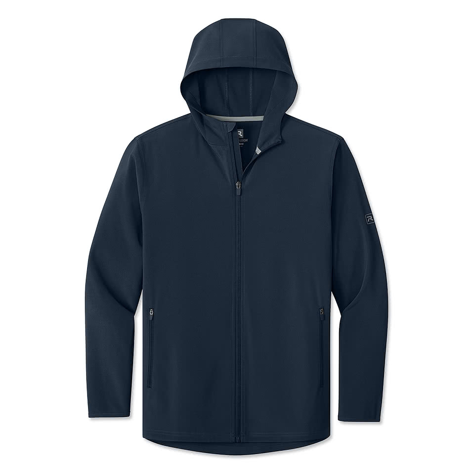Richardson Barrage Hooded Water Repellent Windbreaker Jacket