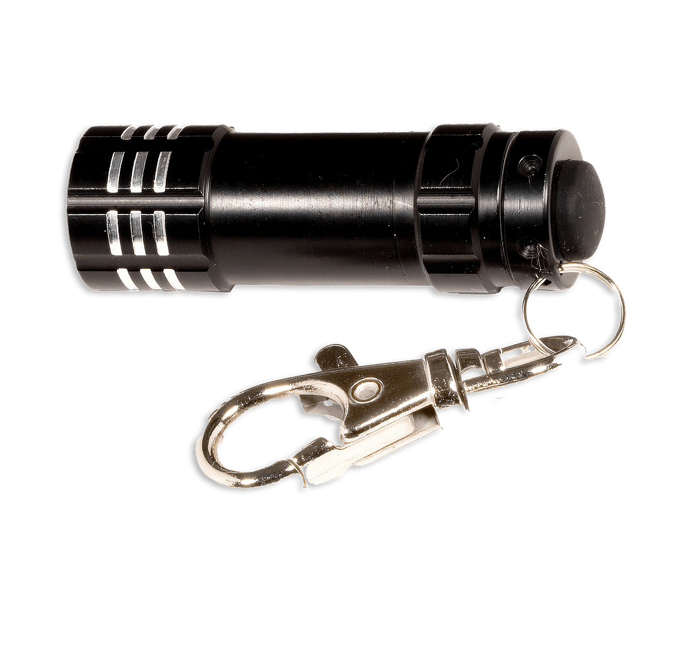 Laser Engraved Micro 3 LED Flashlight Keychain-default