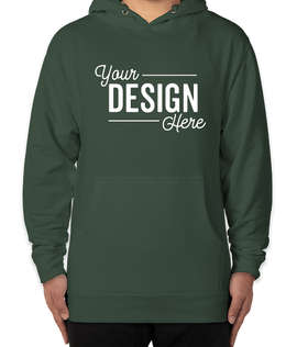 Independent Trading Midweight Pullover Hoodie - Color: Alpine Green