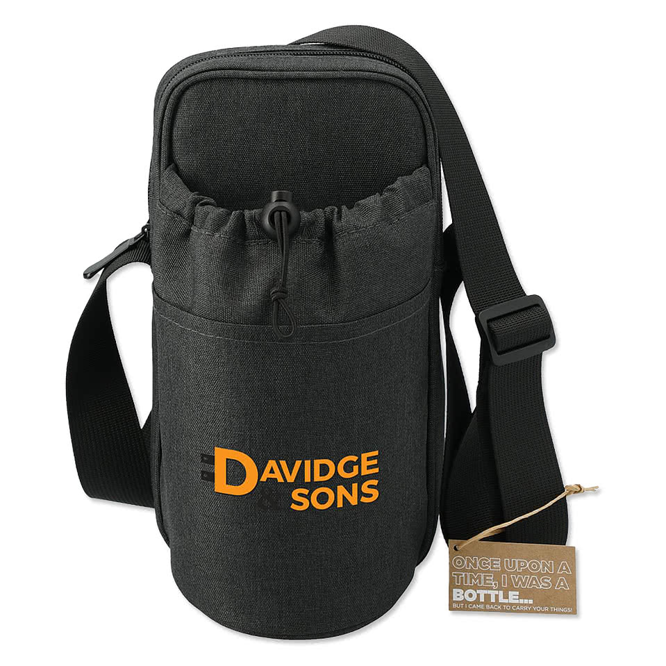 Traver Recycled Crossbody Bottle Bag