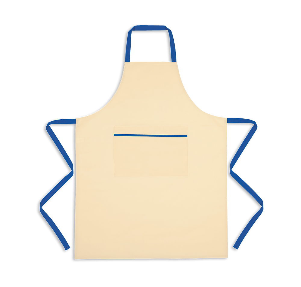 Cotton Cooking One-Pocket Full Length Apron-default