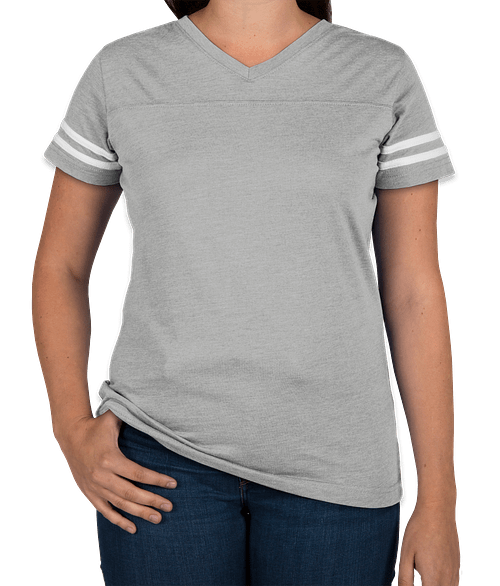 LAT 3537 Ladies' Football Fine Jersey T-Shirt