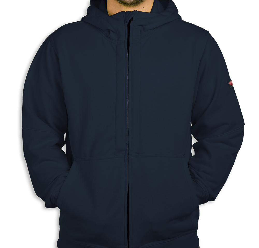 Red Kap Work Performance Zip Hoodie - Printed-default