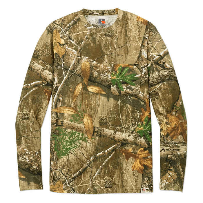 Russell Outdoors Realtree® Cotton Long Sleeve Pocket T-shirt