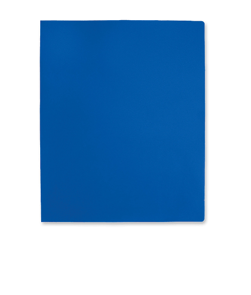 Two-Pocket Folder in Reflex Blue
