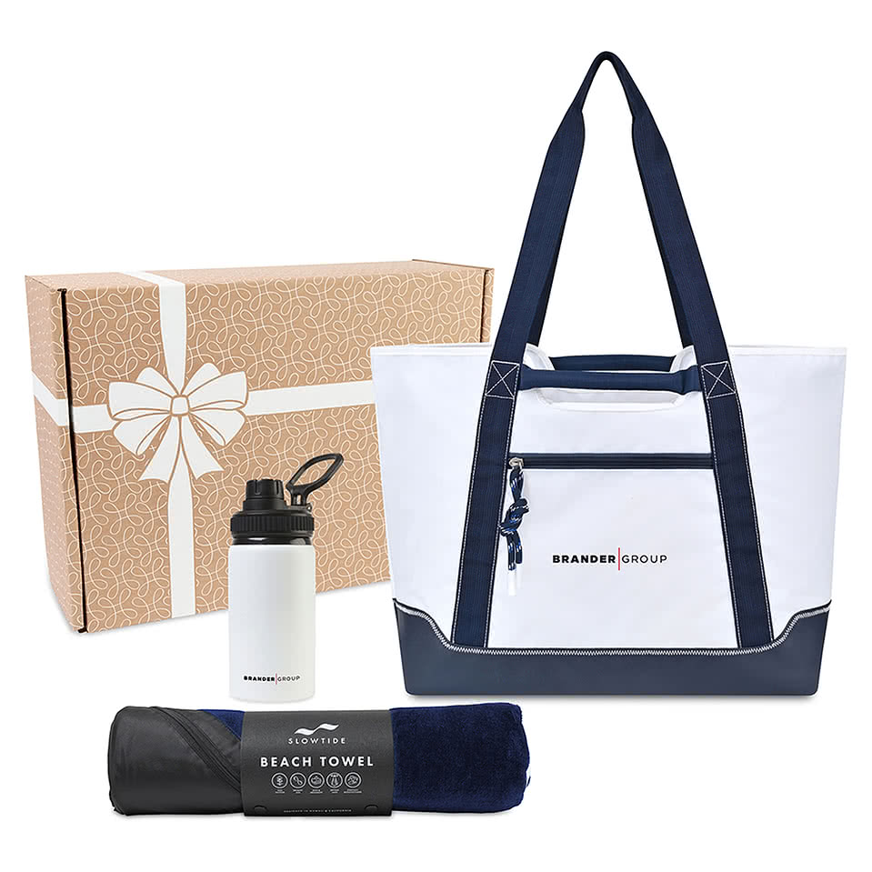 Surprise & Delight Beach Essentials Tote Gift Set