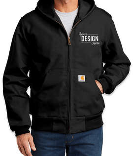 Carhartt Thermal Lined Duck Active Jacket - Color: Black