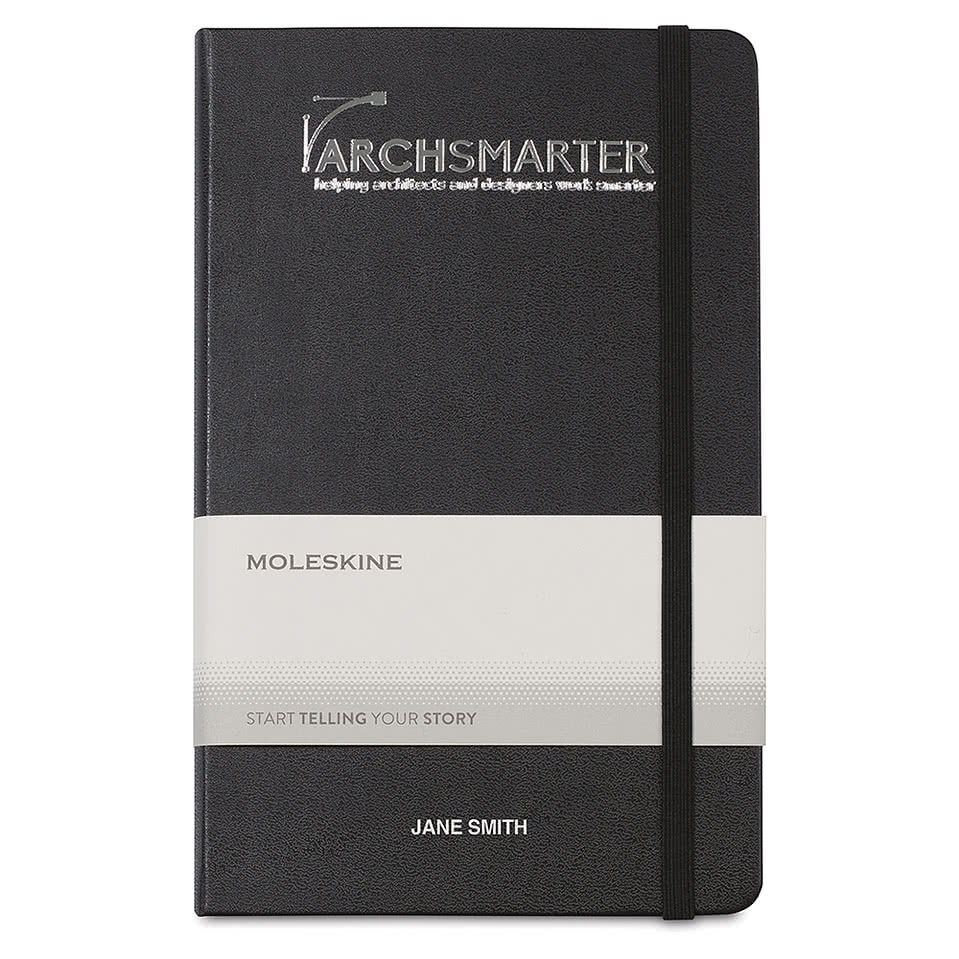 Moleskine Double Layout Hard Cover Notebook