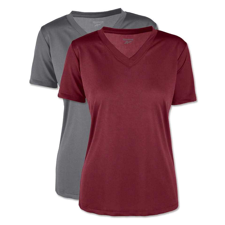 Reebok Women's V-Neck Performance Shirt