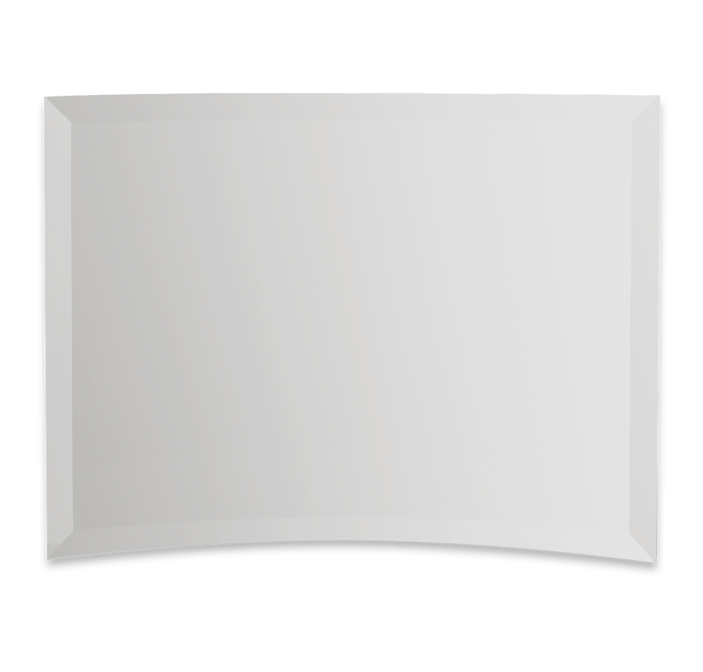 Laser Engraved 7" Glass Curved Prisma Award-default