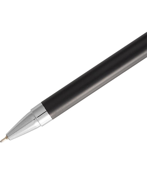 Laser Engraved Beau Recycled Aluminum Gel Pen (black ink)