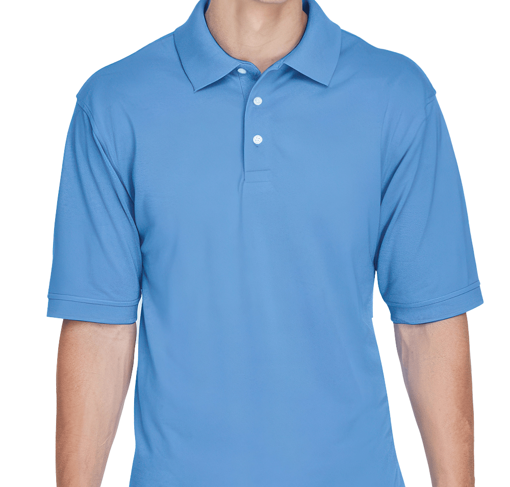 Harriton Easy Blend Pique Polo - Embroidered-default