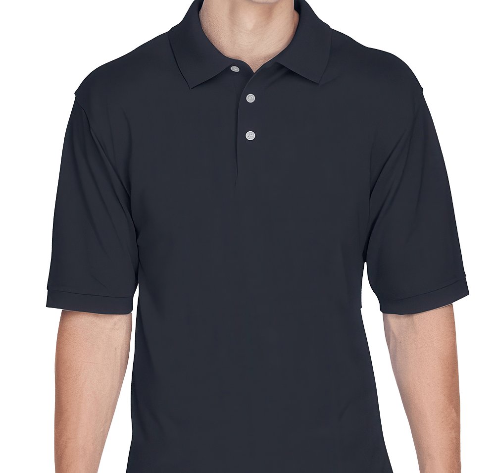 Harriton Easy Blend Pique Polo - Embroidered-default