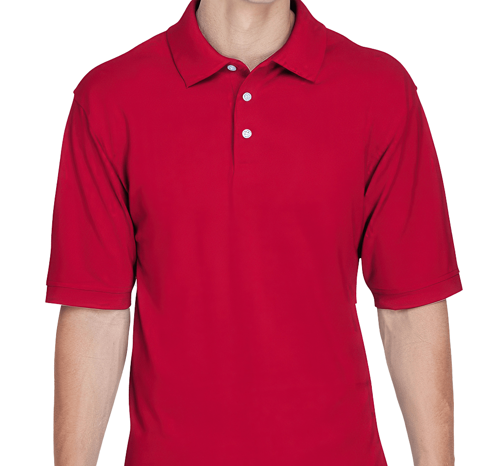 Harriton Easy Blend Pique Polo - Embroidered-default