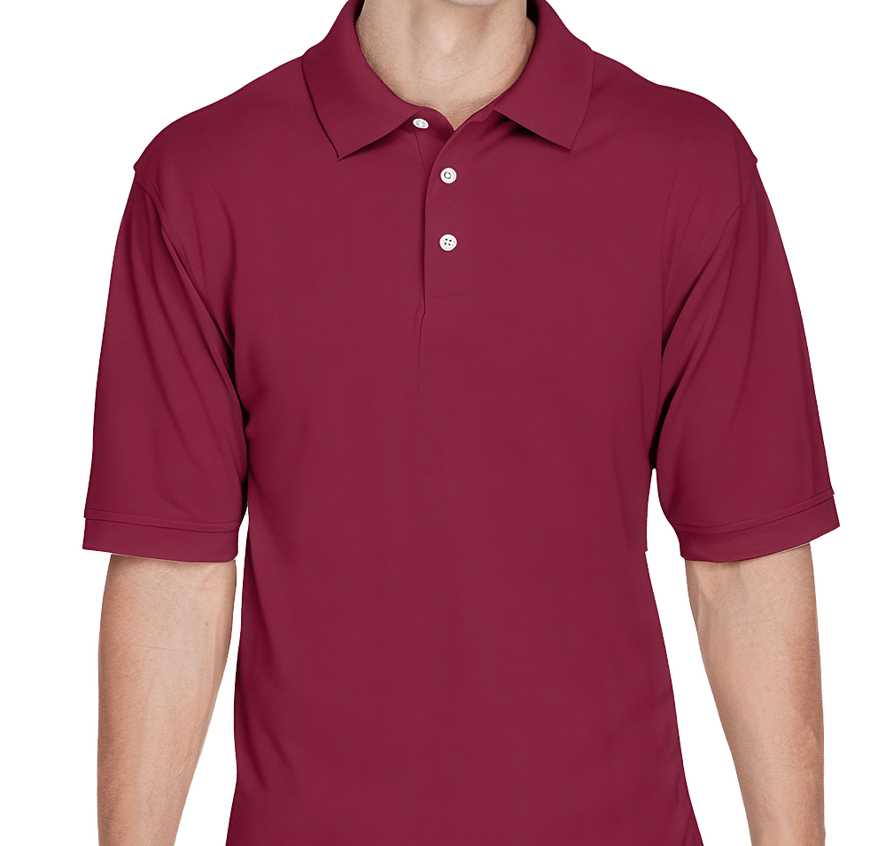 Harriton Easy Blend Pique Polo - Embroidered-default
