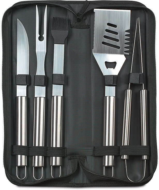 Grill Master 5-Piece BBQ Tool Set