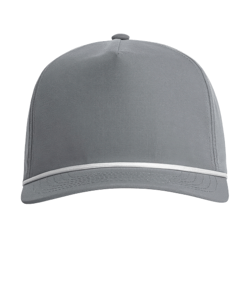 Comfort Colors Five Panel Rope Baseball Hat in Granite