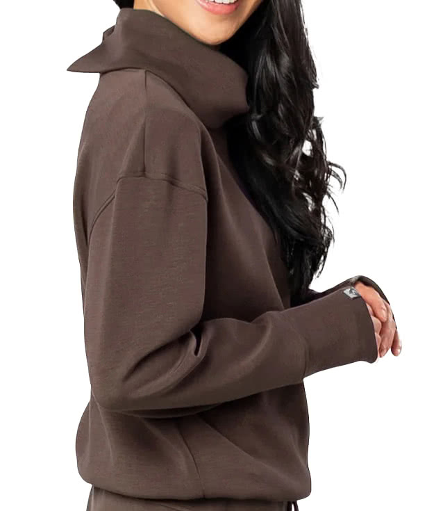 Storm Creek Women's Comfort Zone Recycled Funnel Neck Sweatshirt