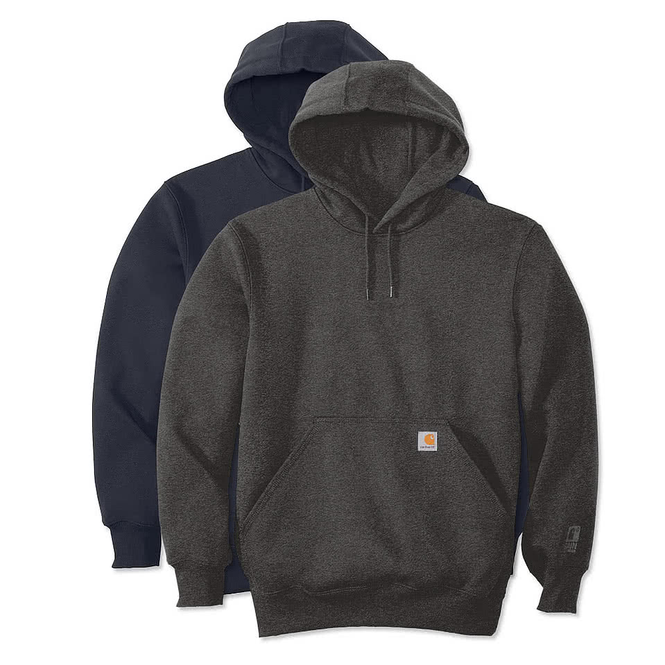 Carhartt Rain Defender Paxton Heavyweight Hooded Sweatshirt - Embroidered