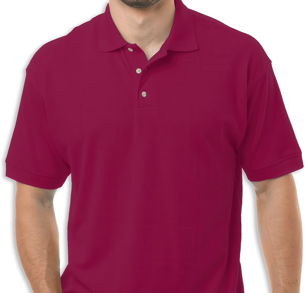 Blue Generation Superblend Easy-Care Pique Polo-default