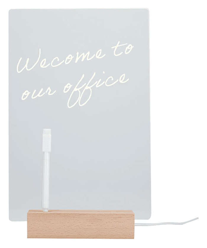 Full Color Note Brite Acrylic Dry Erase Board