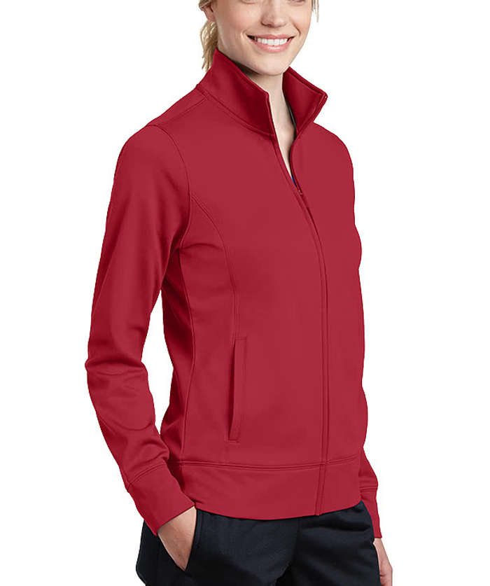 Sport-Tek Women's Sport-Wick Tech Fleece Full Zip Jacket