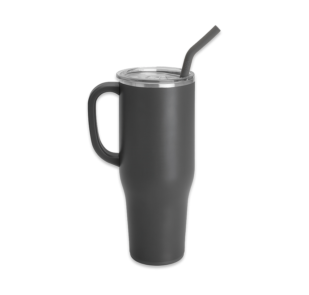 Swig Life Laser Engraved 40 oz. Stainless Steel Tumbler with Straw-default