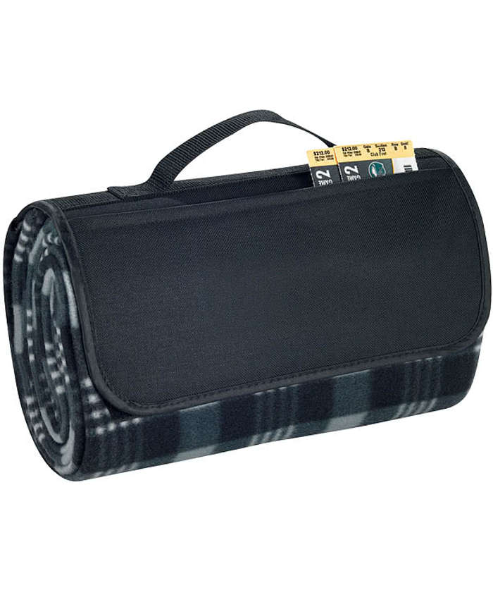 Full Color Padded Water-Resistant Fleece Picnic Blanket