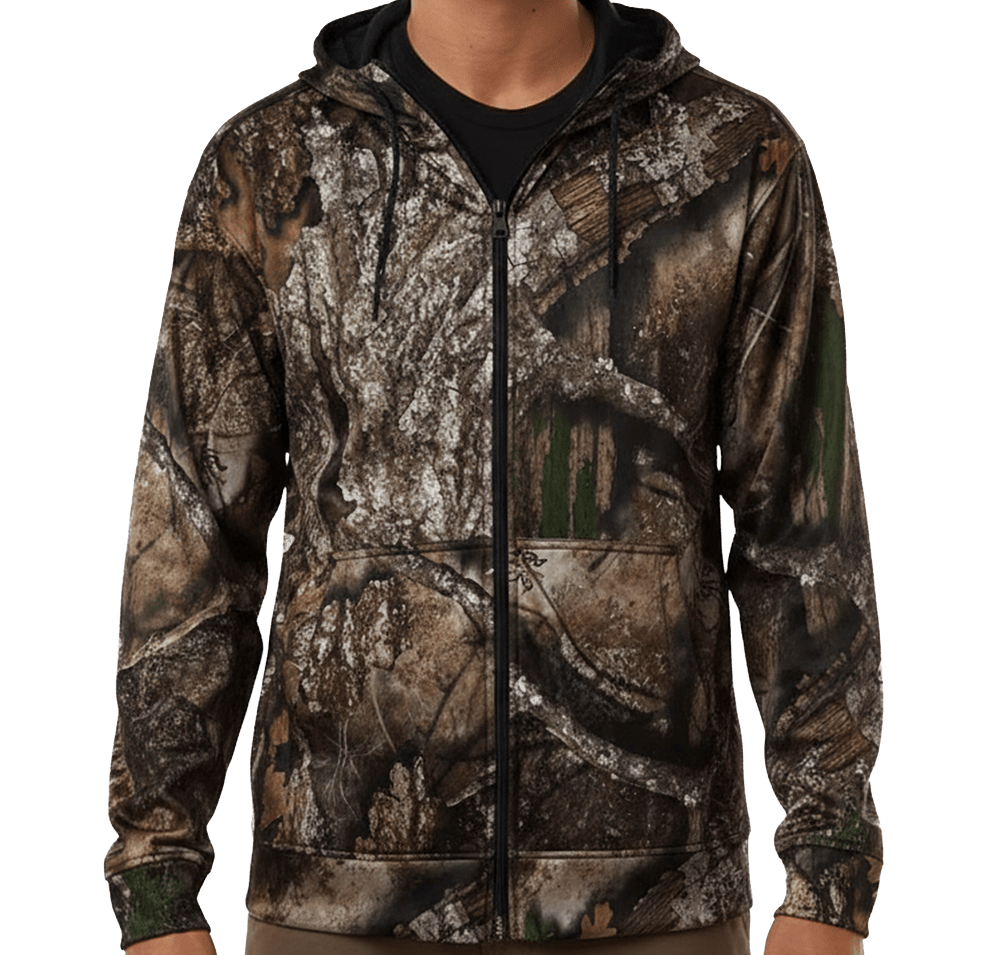 Realtree Recycled Performance Zip Hoodie-default