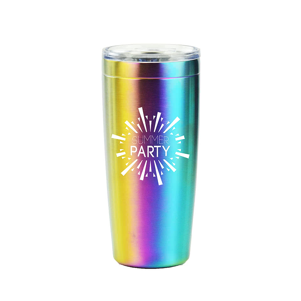 20 oz. Viking Collection Rainbow Nova Tumbler