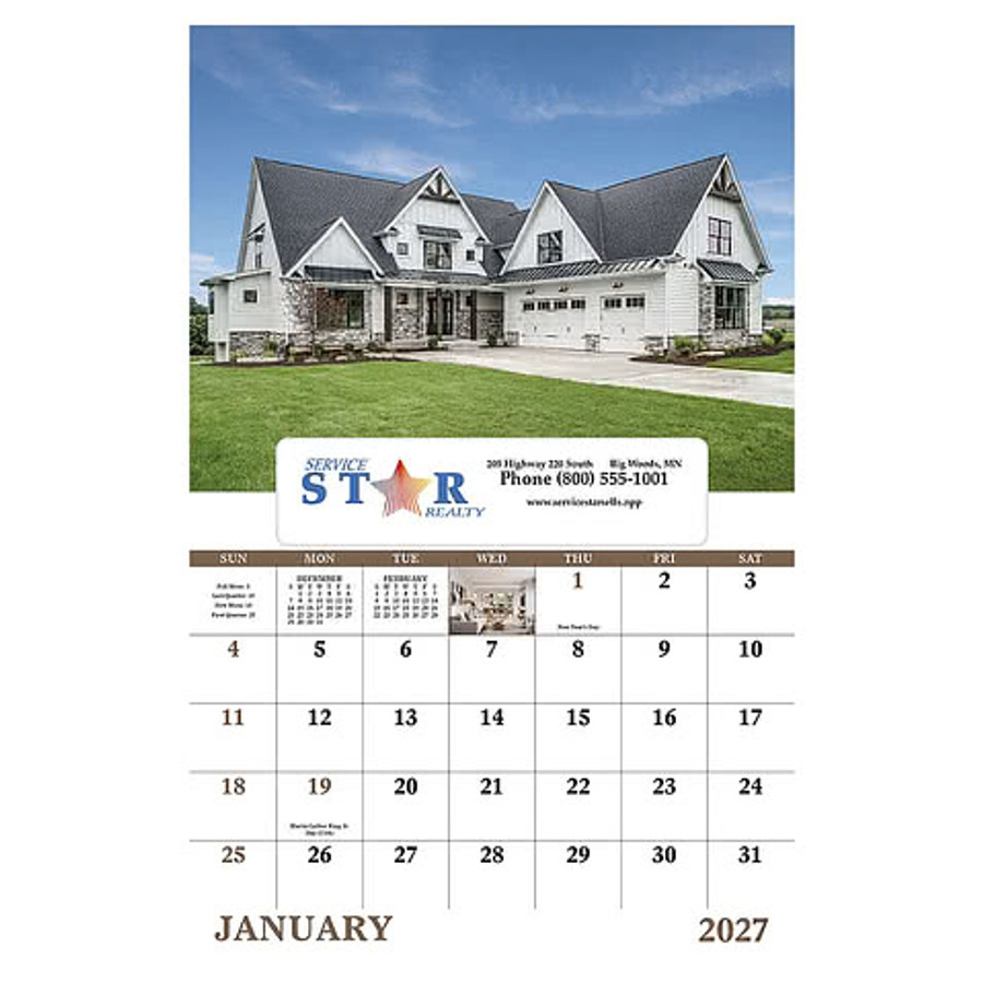 Welcome Home Wall Calendar in Welcome Home.2026