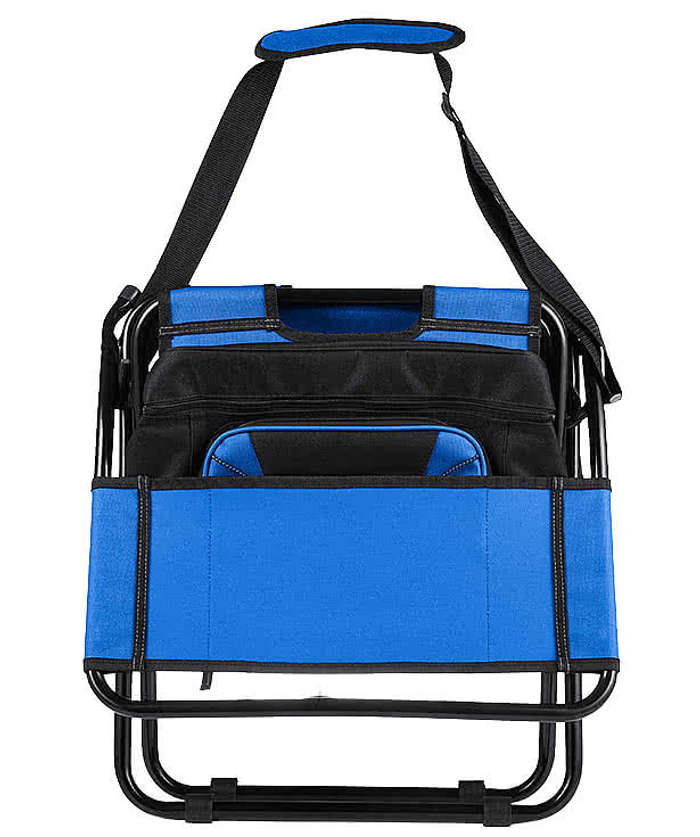 Insulated Folding 40 Can Cooler Chair
