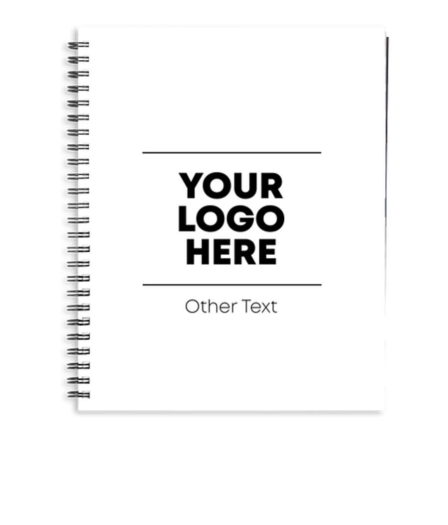 Logo JournalBooks ® Spiral Planner in White