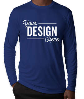 Sport-Tek Competitor Long Sleeve Performance Shirt - Color: True Royal