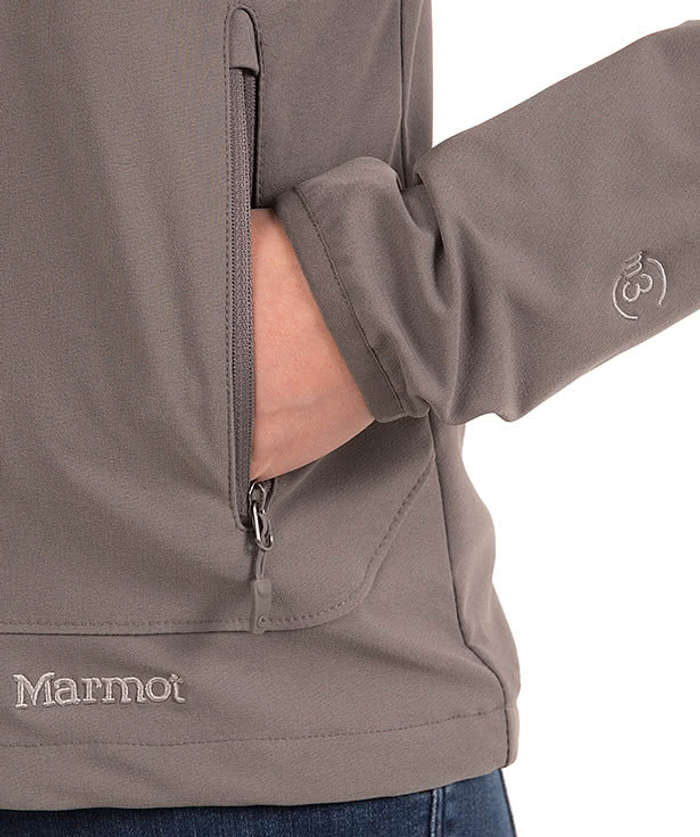 Custom Marmot Women's Lightweight Tempo Soft Shell Jacket - Design