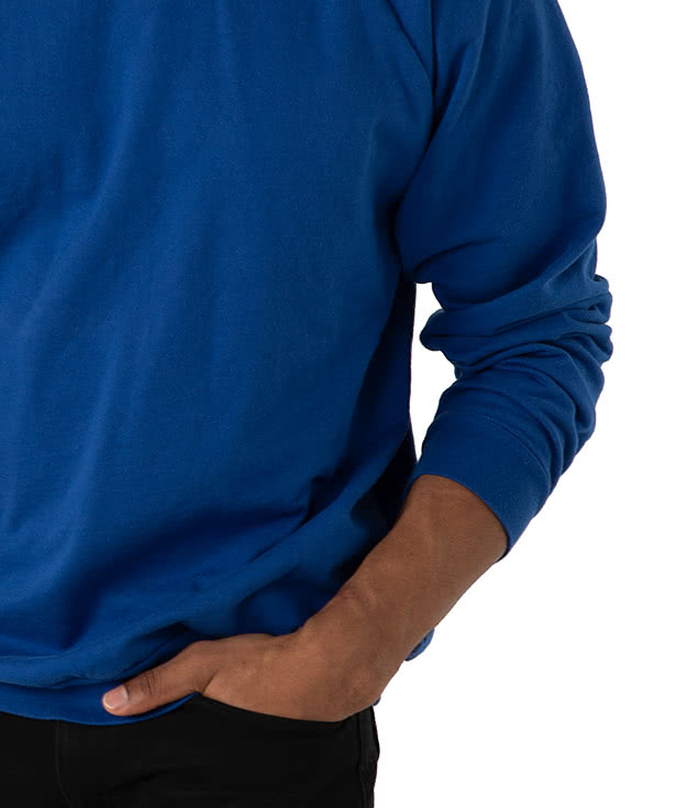 Royal Apparel USA-Made Organic Crewneck Sweatshirt