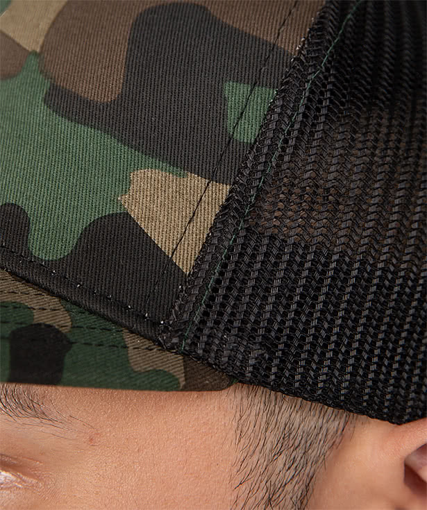 Richardson Patterned Snapback Trucker Hat