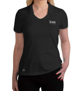 Adidas Women's Recycled Blend Polo - Color: Black