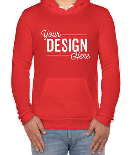 Royal Apparel USA-Made 50/50 Pullover Hoodie - Color: Red