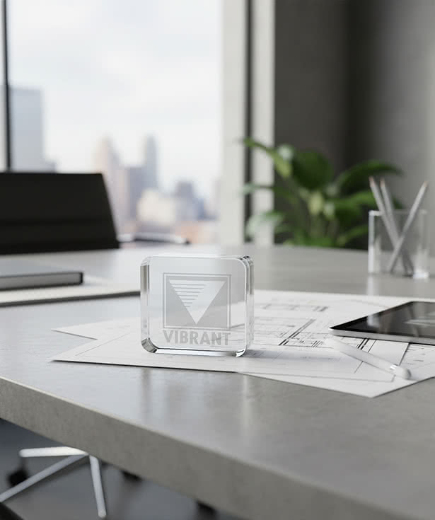 Square Paperweight