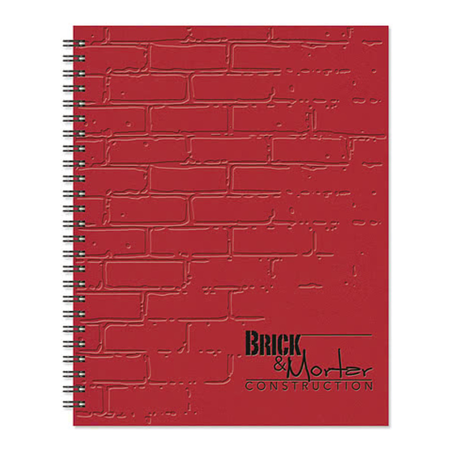 JournalBooks ® Full Color Spiral Planner in White