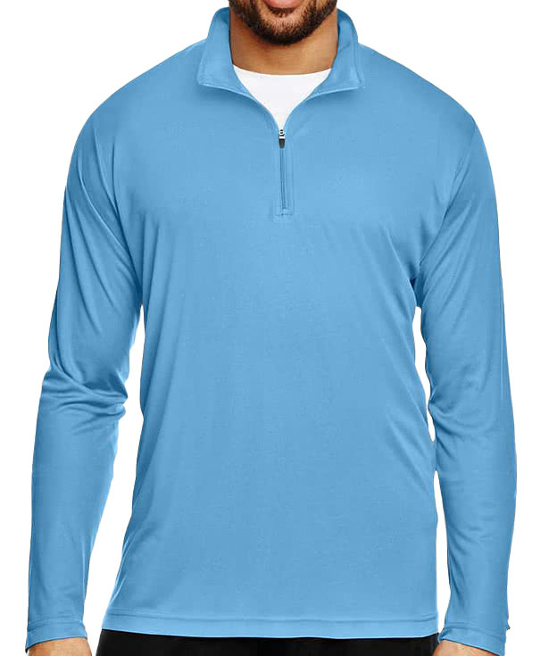 Team 365 Zone Quarter Zip Performance Pullover - Printed