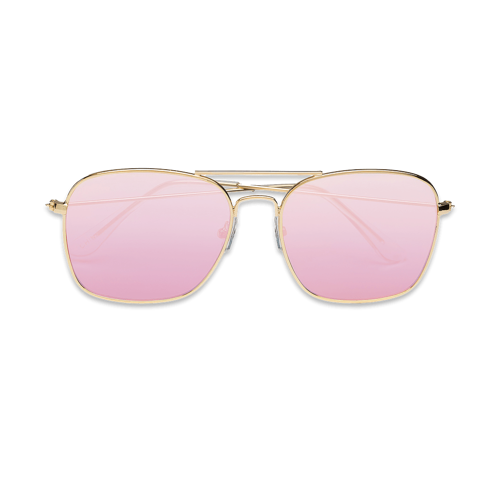Aviator UV400 Mirrored Sunglasses-default
