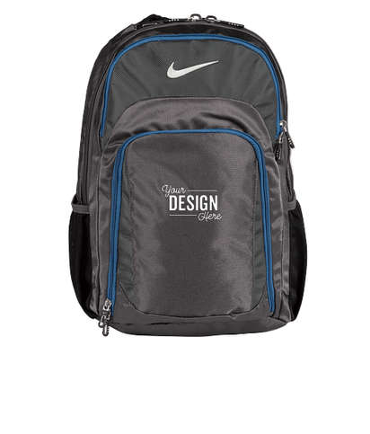 Nike Performance Backpack - Dark Grey / Military Blue
