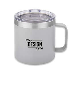 14 oz. Urban Peak Trek Vacuum Insulated Camper Mug - Color: Gray