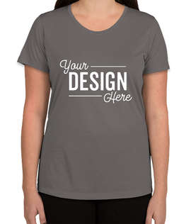 Sport-Tek Women's Soft Jersey Performance Shirt - Color: Dark Smoke Grey