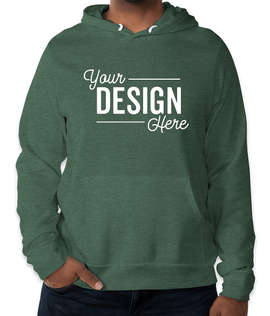 Bella + Canvas Ultra Soft Pullover Hoodie - Color: Heather Forest