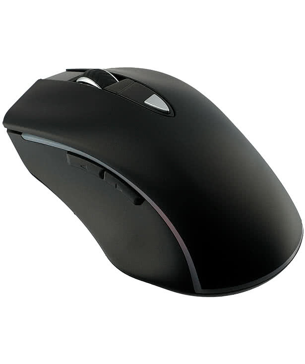 Laser Engraved Light Up Logo Wireless Optical Mouse