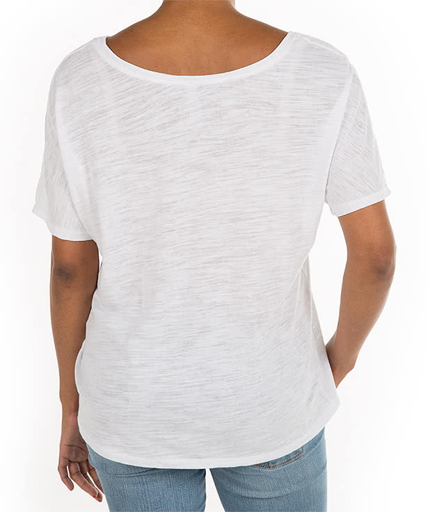 Bella + Canvas Women's Flowy Slub T-shirt
