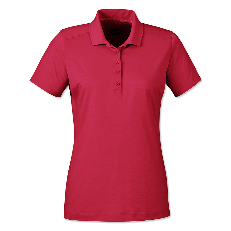 Puma Golf Women's Bandon Easy Care Performance Polo - Embroidered